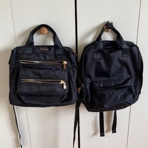 2 backpacks